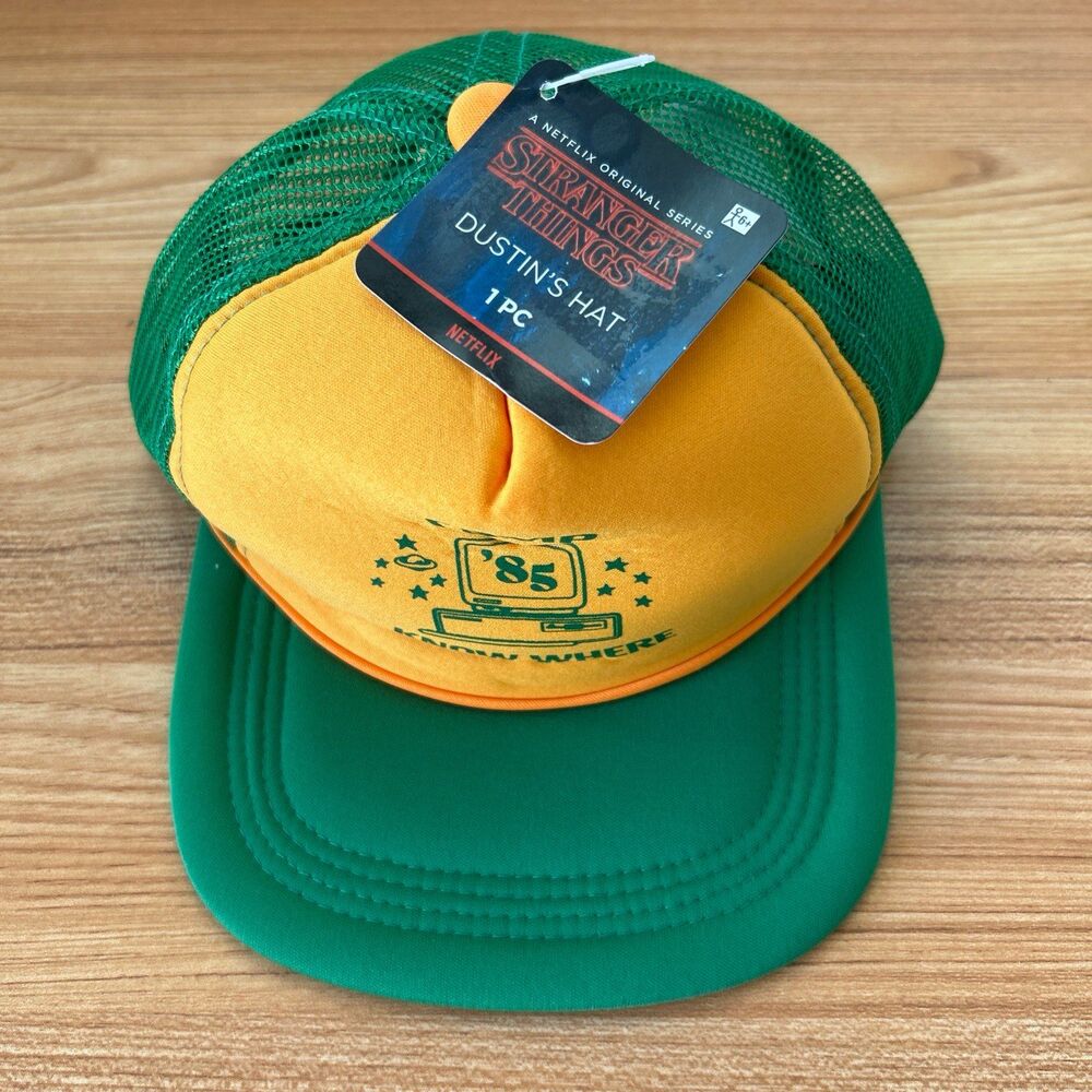 Stranger Things Dustin's Hat Netflix Trucker Cap